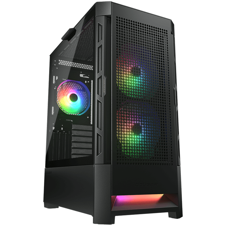 Cougar Duoface Rgb Black Pc Case Digitrend Ba