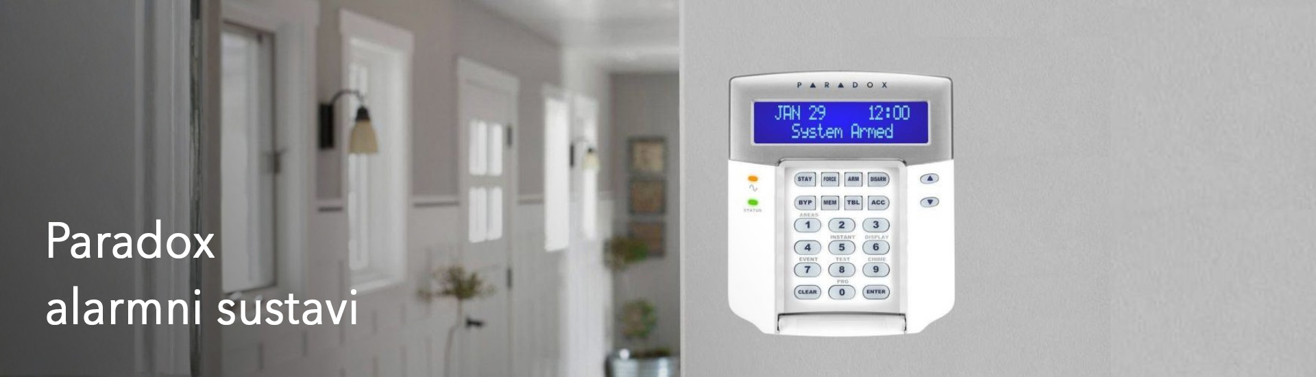 PARADOX alarmni sustavi