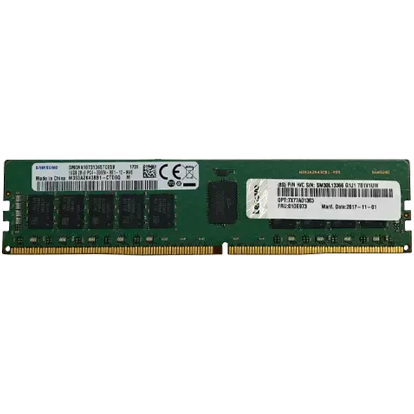Lenovo ThinkSystem 16GB TruDDR4 3200 MHz (2Rx8, 1.2V) ECC UDIMM for...