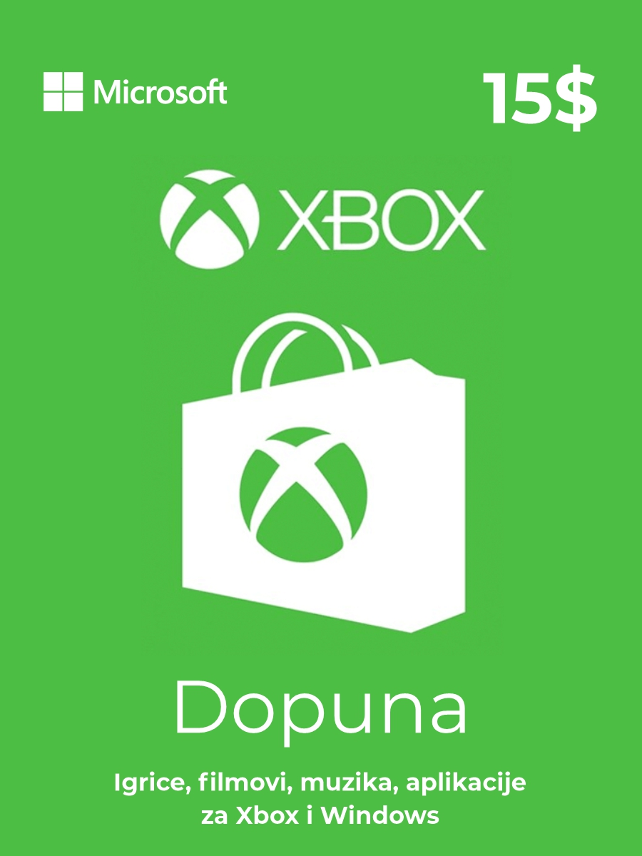 XBOX gift card 15$ - United States