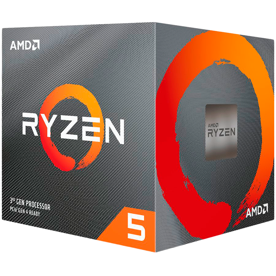 AMD CPU Desktop Ryzen 5 6C/12T 3600 (4.2GHz,36MB,65W,AM4) with Wrai...