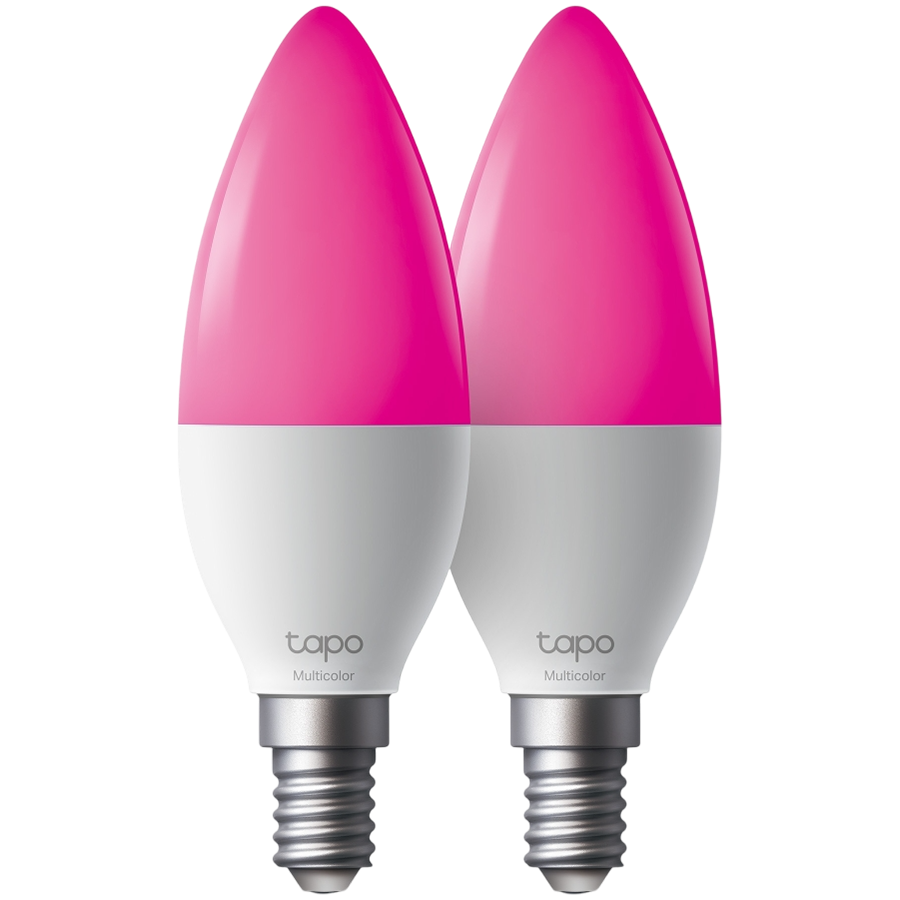 TP-Link Tapo L430C (2-PACK) Smart Light Bulb, Multicolor, B38 bulb,...