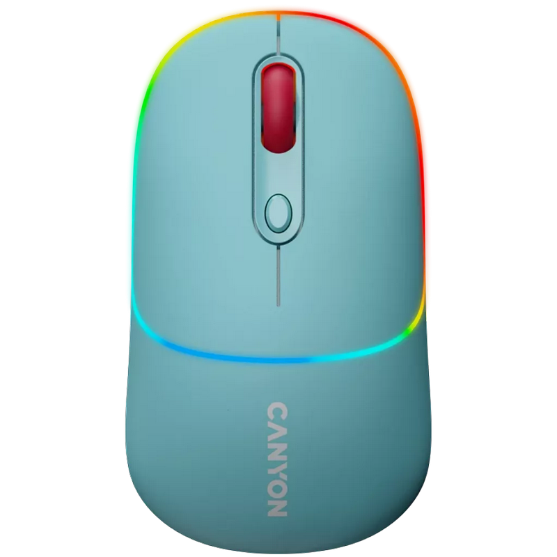 Miš bežični Canyon Dual mode wireless mouse MW-22 Dark  Cyan
