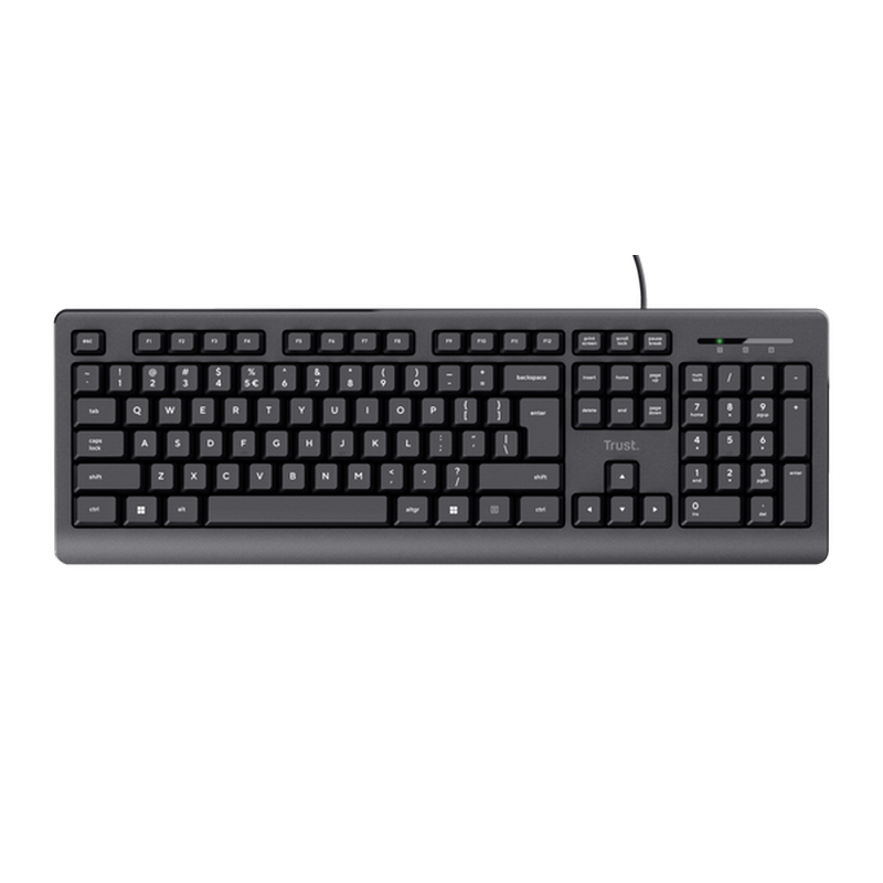  Tipkovnica žičana Trust Primo Crna