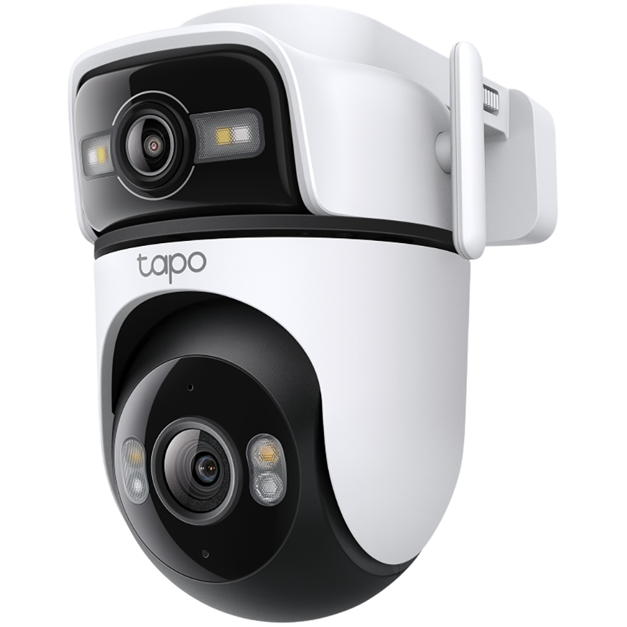 TP-Link Tapo C545D Outdoor Dual Lens Pan/Tilt Security Camera, 2K (...