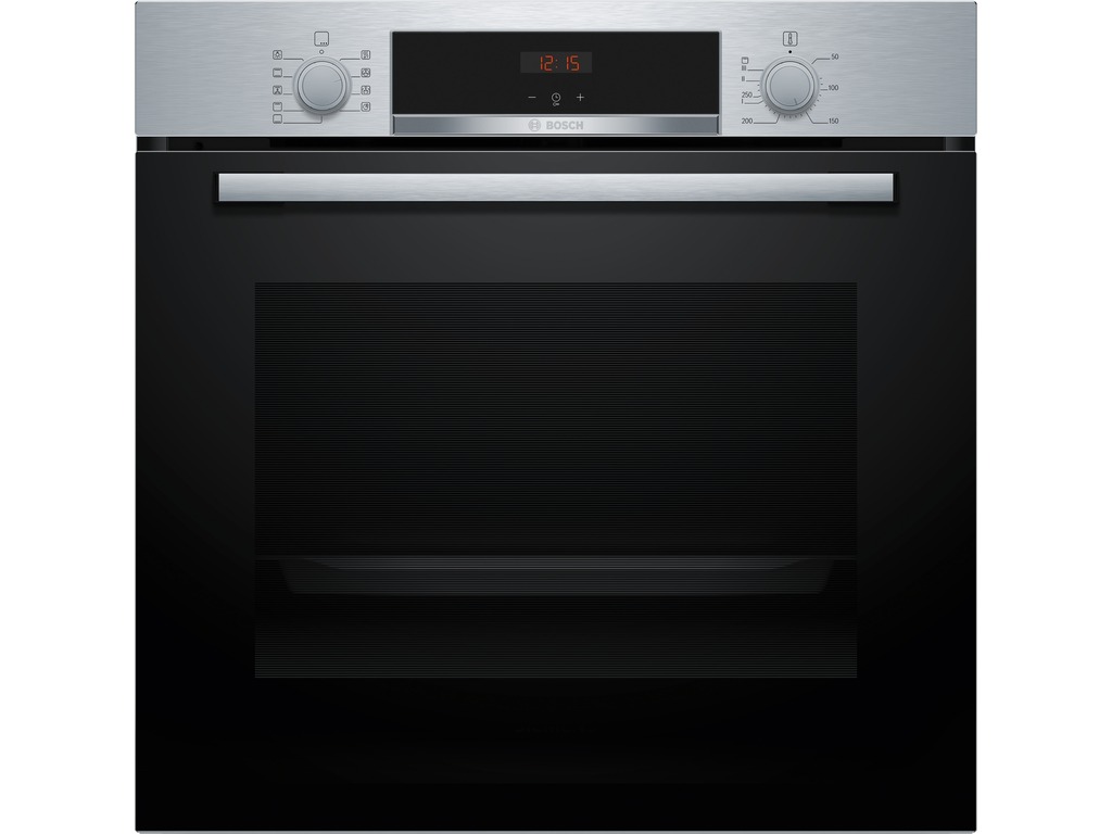 BOSCH pećnica  Serie 4| INOX, A, EcoClean, 71L,Teleskopska vodilica, 7 programa,old:HBA513BS1