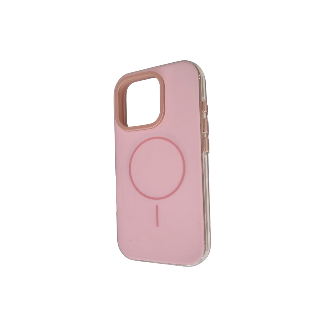 Maskica Platoon MagFit za iPhone 15 Pink