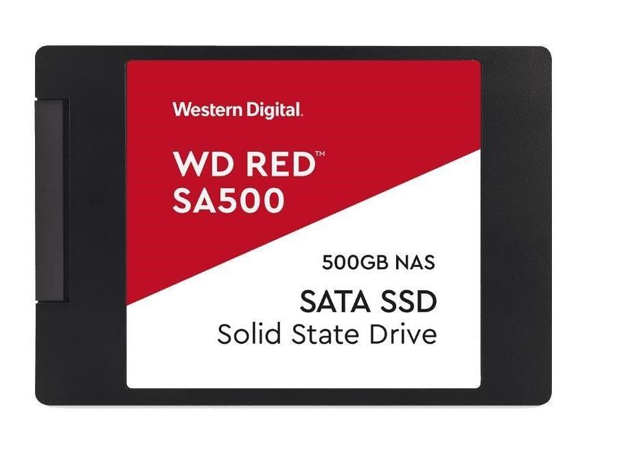 WD SSD 500GB 2,5" SATA REDNAS,560/530 MBs