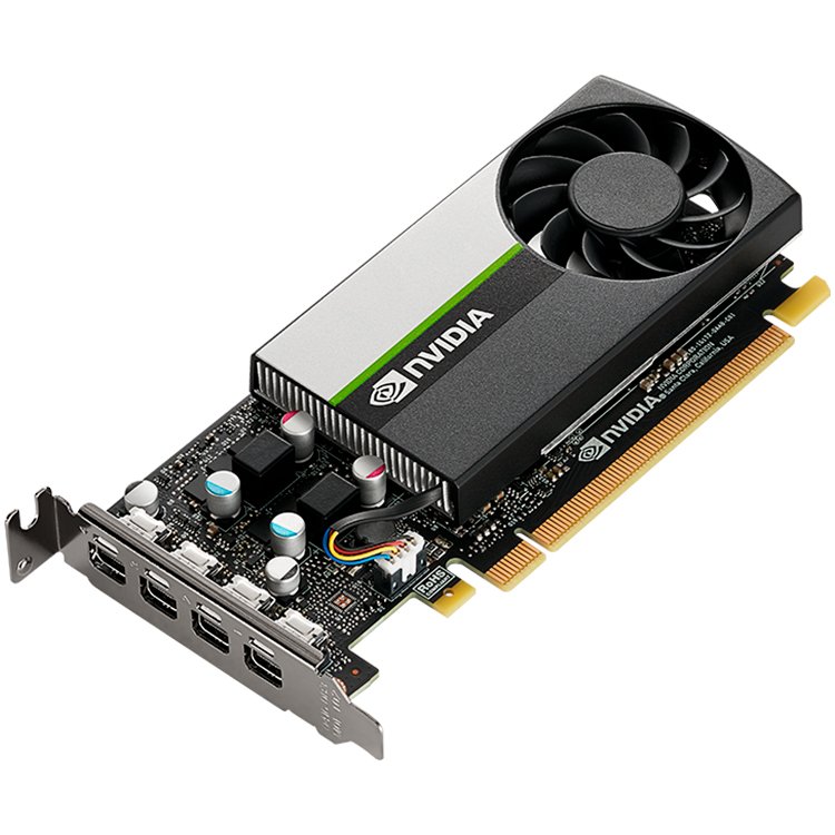 PNY NVIDIA T1000 4GB LowProfile, PCI-Express 3.0 x16, LP, 4 GB GDDR...