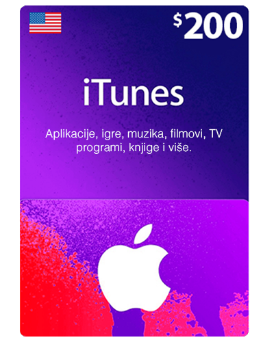 Itunes 200$ - United States