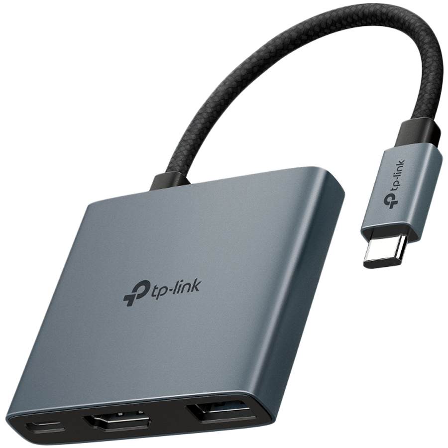 TP-Link UH3020C USB Type-C 3-Port Hub, 1 x USB-C Connector,1 x HDMI...