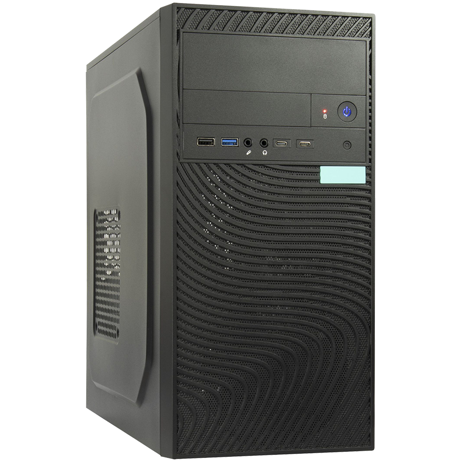 Inter-Tech PC Chassis IT-6516 Ripple, mATX, 1x 5.25" external, 2x 3...