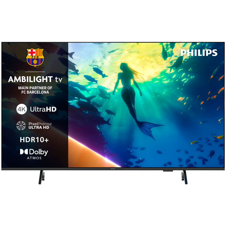 Philips TV LED 43PUS8010/12, 108 cm (43") AMBILIGHT TV, Pixel Preci...