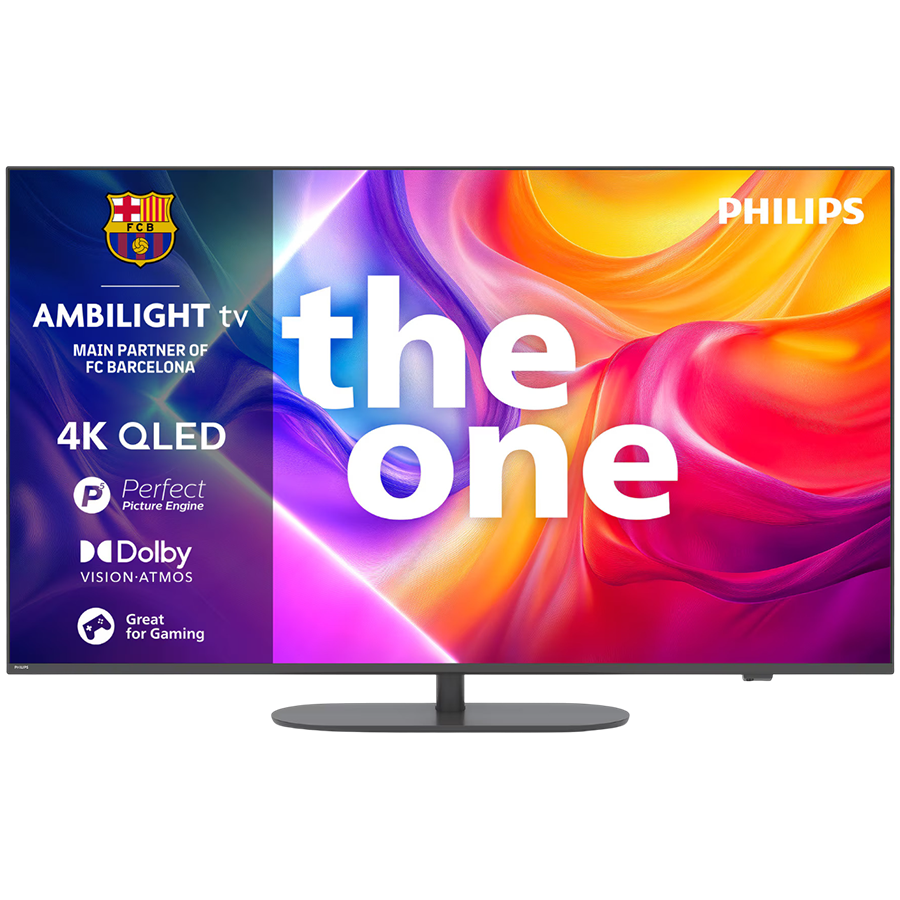Philips TV LED 65PUS9010/12, The One, QLED AMBILIGHT 4K TV, 164 cm ...
