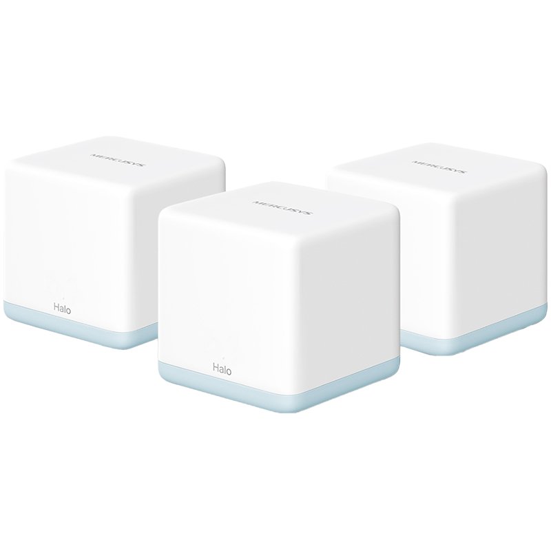 Mercusys Halo H30G(3-pack) AC1300 Whole Home Mesh Wi-Fi System, 400...