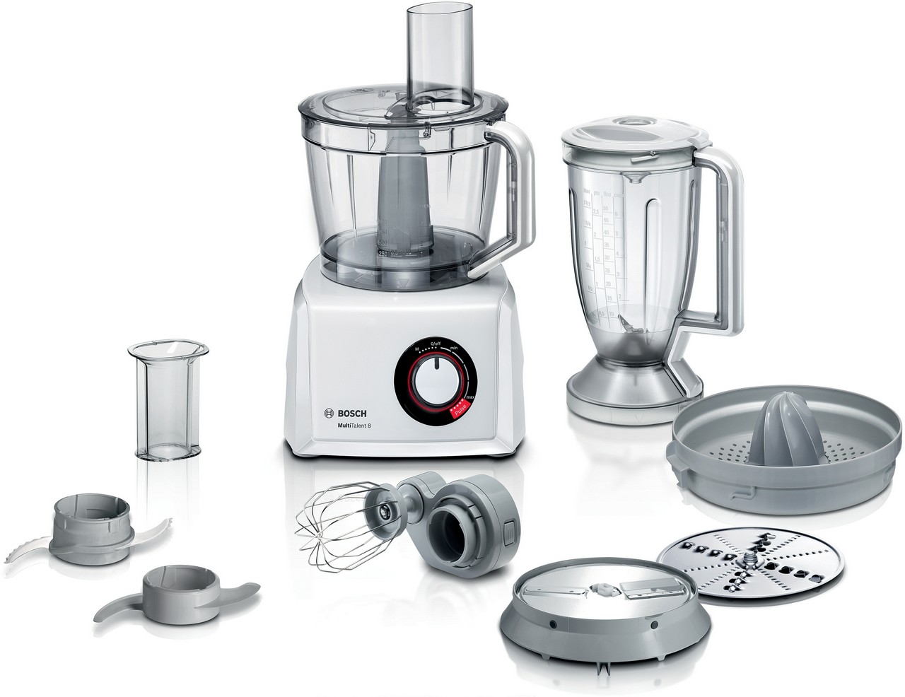 BOSCH Multipraktik1100W,3.9L posuda,Blender, Sjeckalica, Cijedilo, 40 + Funkcija, SL