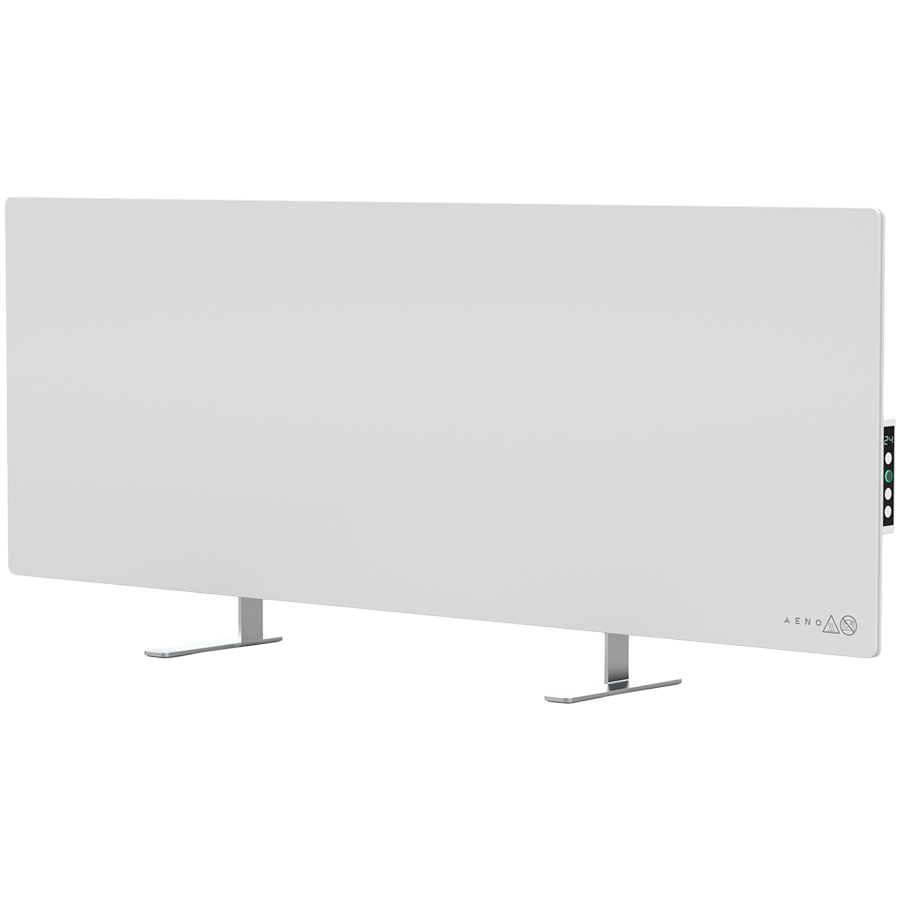 AENO Premium Eco Smart Heater, 700W, Tempered glass, Infrared+conve...