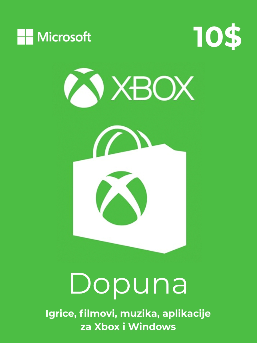 XBOX gift card 10$ - United States