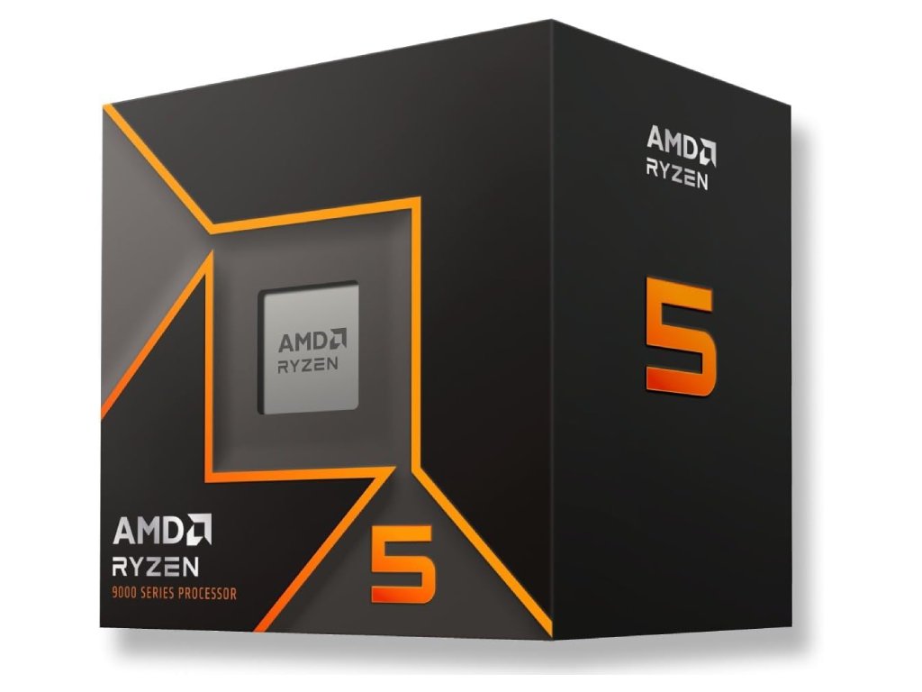 AMD Ryzen 5 9600 AM5 BOX6 cores,12 threads,3.8GHz,32MB L3,65W