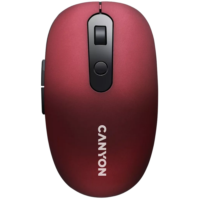 Miš bežični Canyon Dual-mode wireless mouse MW-9 crveni