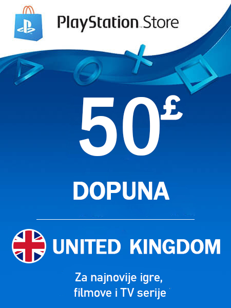 Playstation Network - United Kingdom 50£