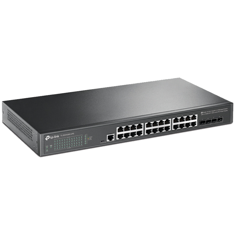 TP-Link SG3428X Omada 24-Port Gigabit L2+ Managed Switch with 4 10G...