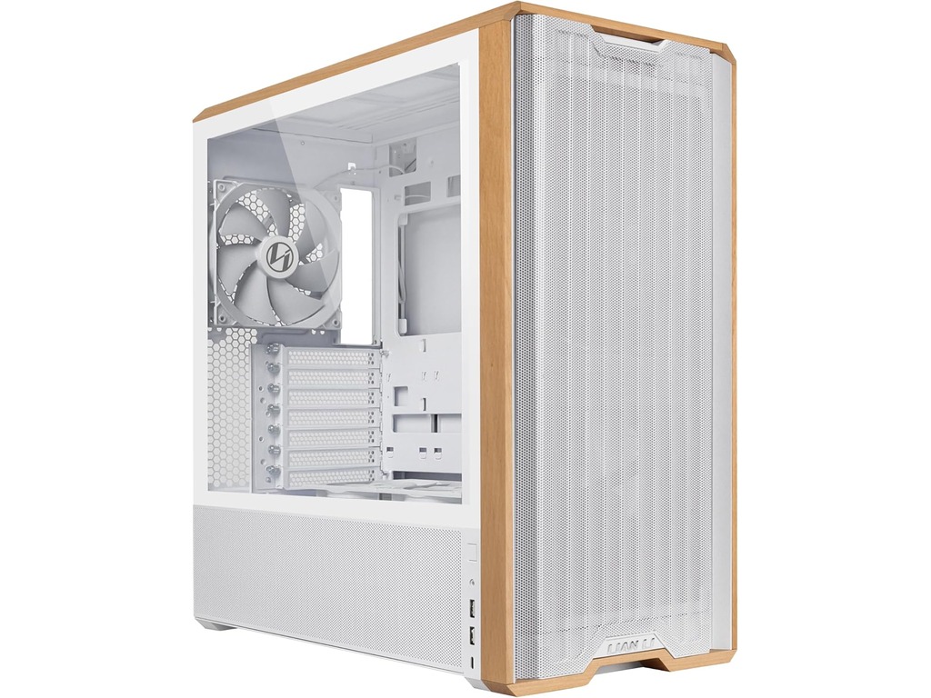 Lian Li Lancool 217 White ATX, 5x fans, Mid-tower 1x 140mm, 2x 120mm, 2x 170mm