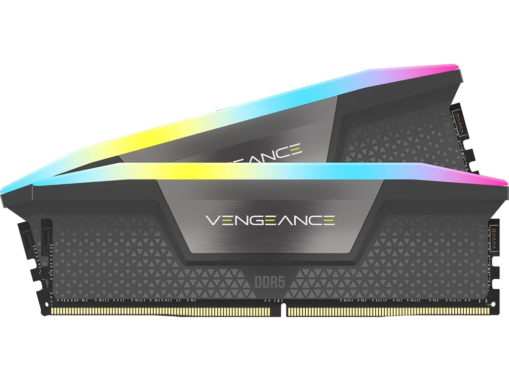 CORSAIR DDR5 64GB (2x32GB),RGB6000MT/s, VENGEANCE, EXPO, XMP