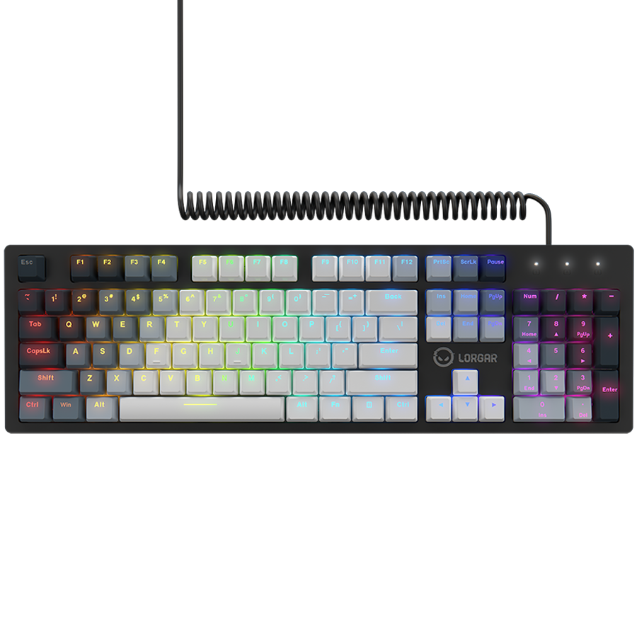 LORGAR Azar 514, Wired mechanical gaming keyboard, RGB backlight, 1...