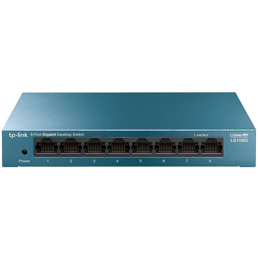 TP-Link LiteWave 8-Port Gigabit Desktop Switch, 8 Gigabit RJ45 Port...