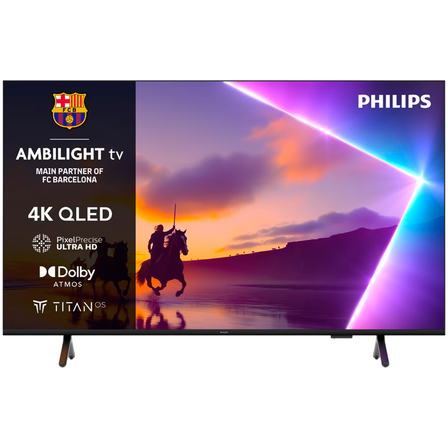 Philips TV QLED 65PUS8510/12, AMBILIGHT 4K QLED UHD TV, 164 cm (65"...