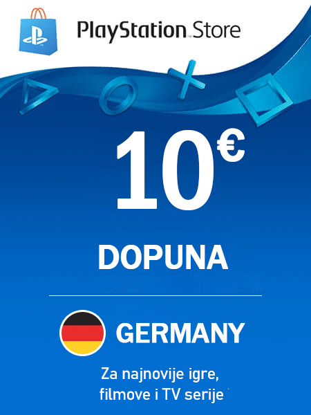 Playstation Network - Germany 10€