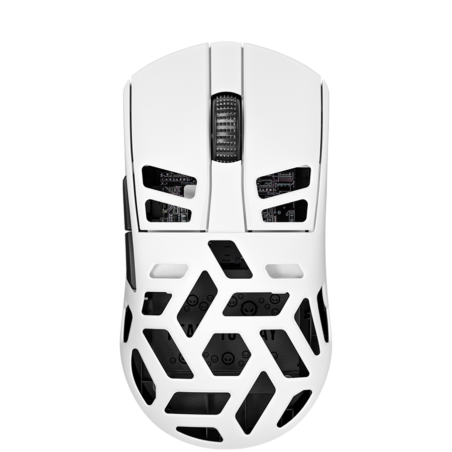 LORGAR MSE90W, Magnesium Alloy Wireless Gaming Mouse Elite, White