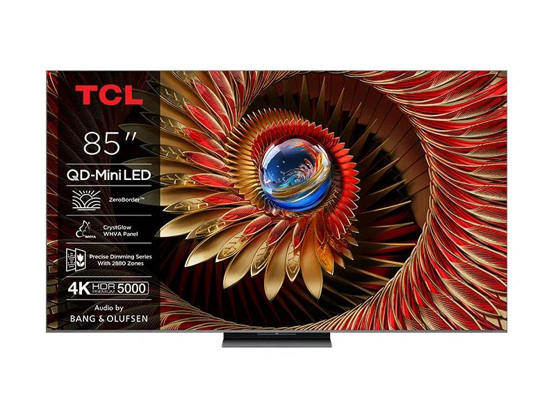 TCL 85"C8K 4K QD-Mini LED TV144Hz Google TV; ZeroBorder;Audio BANG & OLUFSEN; HDR Premium 5000;