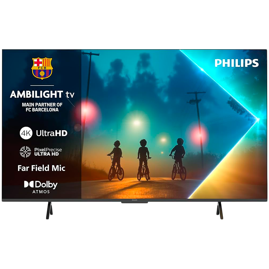 Philips 55"PUS8200 4K Titan OSAMBILIGHT TV 3 strane; HDR10+Dolby Atmos i DTS:X