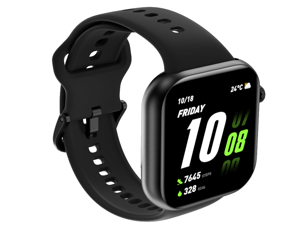 HONOR Choice Watch 2i Black1.85 AMOLED, 14 days baterrylife, Bluetooth call, 109 Sports type
