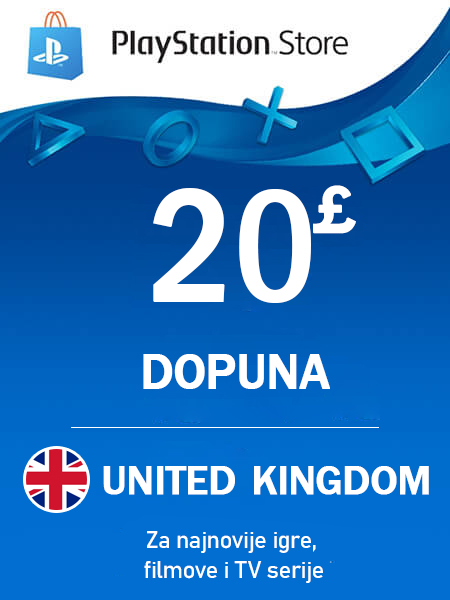Playstation Network - United Kingdom 20£
