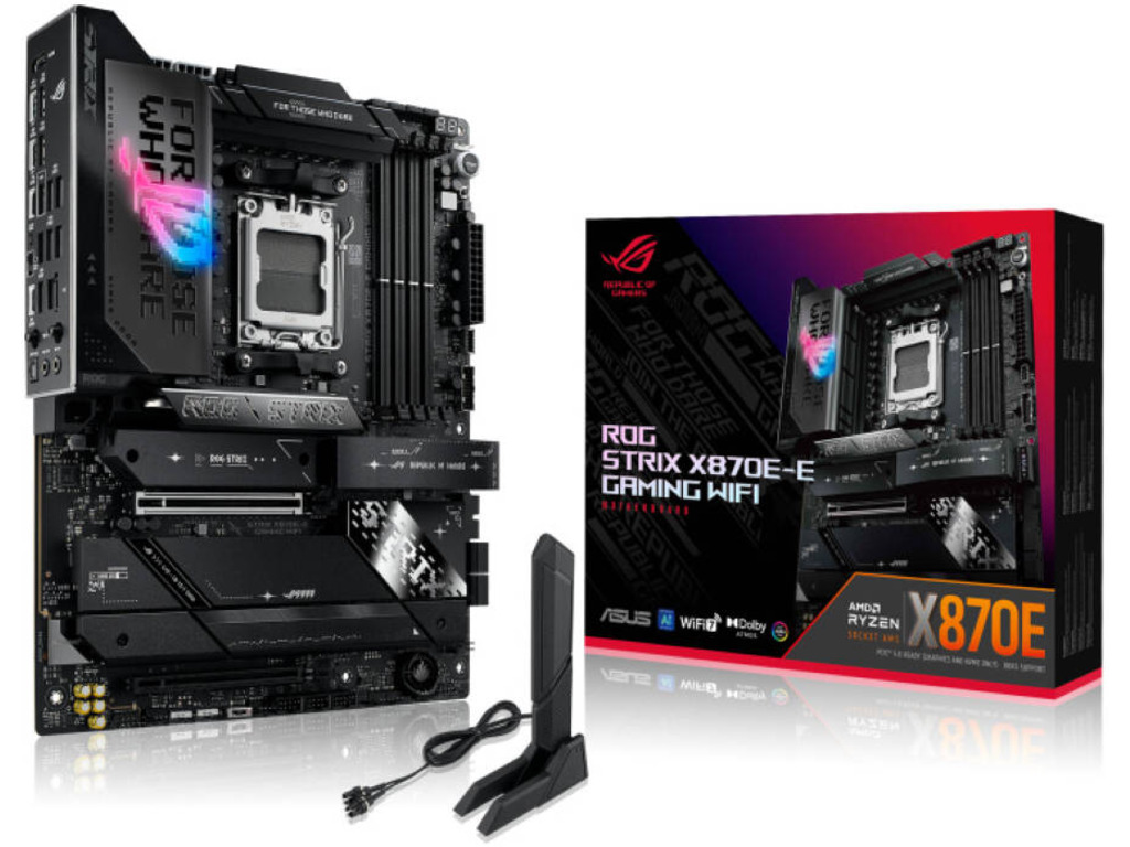 ASUS MB ROG STRIX X870E-EGaming Wifi, AM5, 4xDDR5,5x M.2;4xSATA,HDMI,13x USB, RAID,ATX