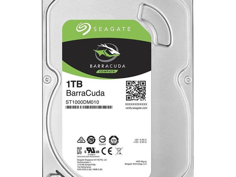 Seagate HDD 1TB SATA3 PullBarracuda;64MB,7200RPM,12 mjeseci garancije