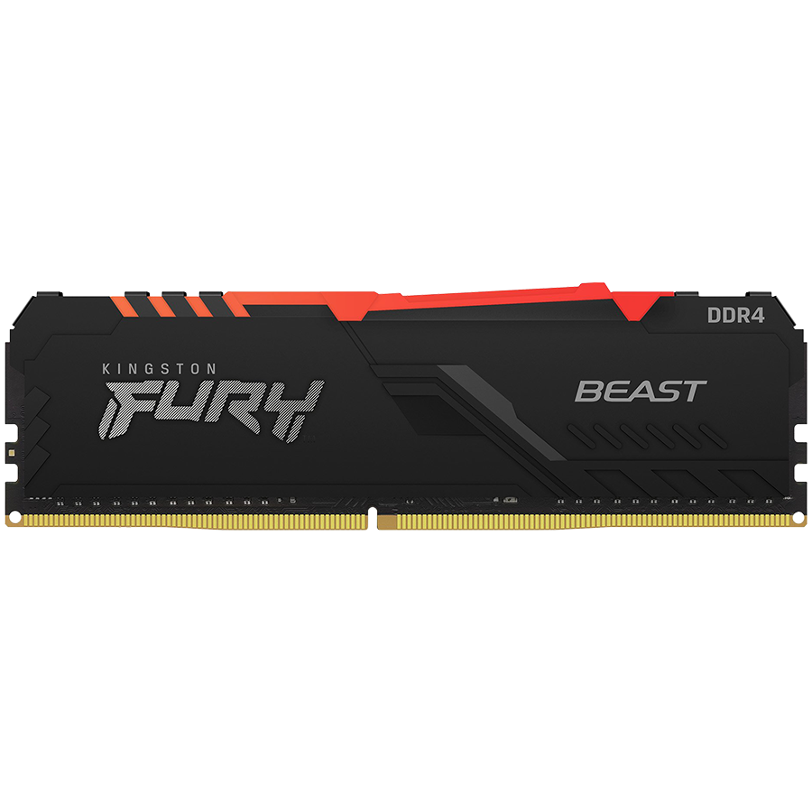 Kingston 8GB 3200MT/s DDR4 CL16 DIMM FURY Beast RGB