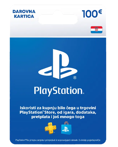 Playstation Network Hrvatska - 100 EUR