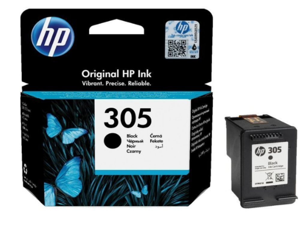 HP Tinta 3YM61AE Black 305