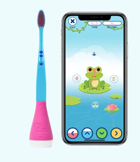 Playbrush Smart Pink Flex dod fleksibilni dodatak za bilo koju dječiju četkicu