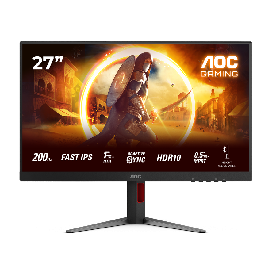 AOC Gaming Monitor 27G4HA 27" 200Hz Fast IPS, 1920x1080 FHD, 0.5ms ...