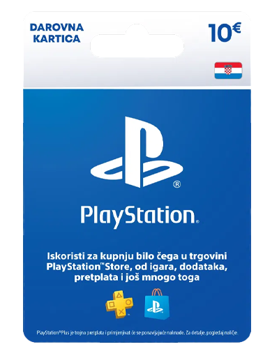 Playstation Network Hrvatska - 10 EUR