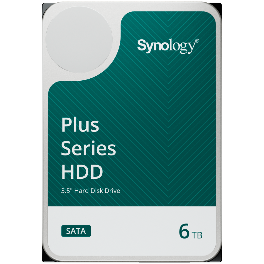 Synology HAT3300 6TB 3.5" HDD SATA 6Gb/s, 5400rpm, 202 MB/s; v1.0; ...