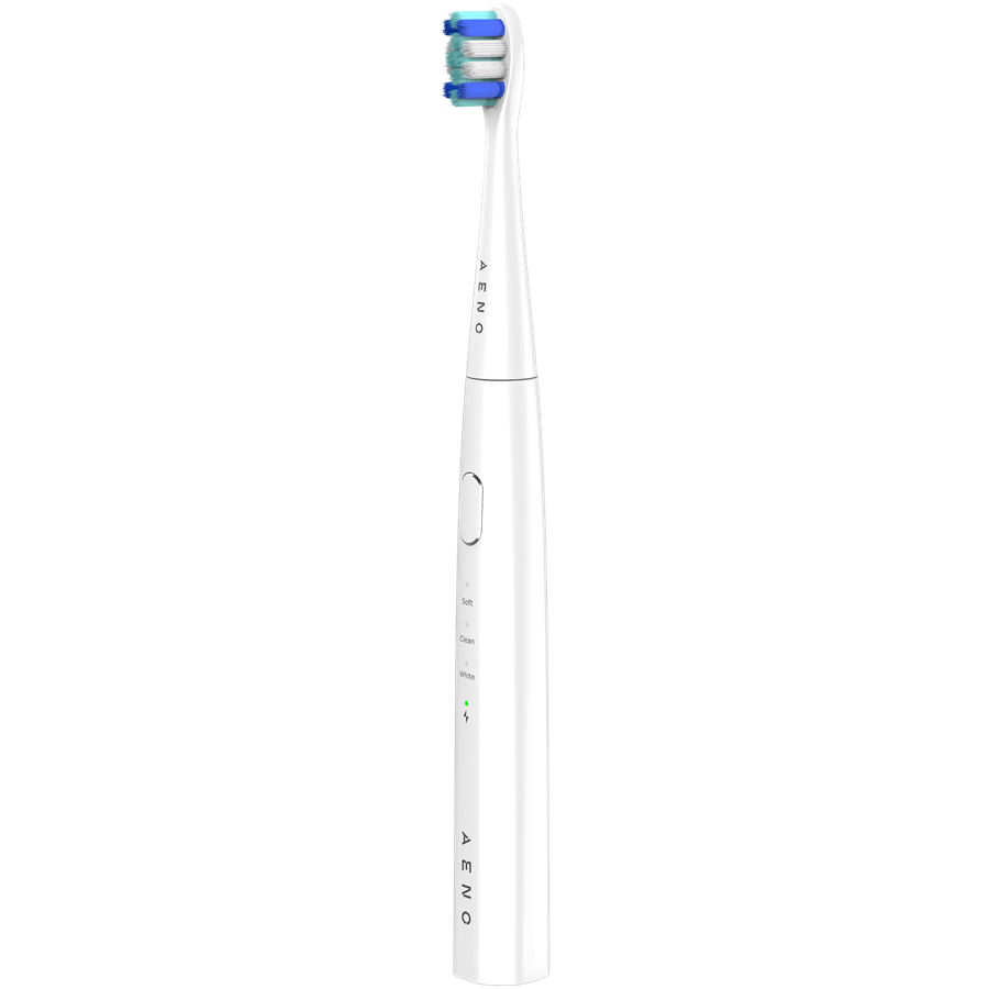 AENO Sonic Electric toothbrush- DB7: White- 3modes- 1 brush head + 2 stickers-  30000rpm- 100 days without charging- IPX7