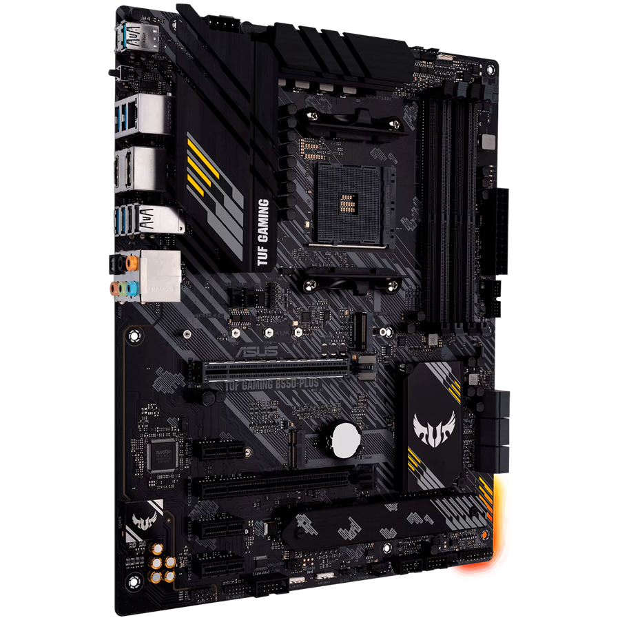 ASUS TUF GAMING B550-PLUS AM4 ATX gaming MB - AMD B550 4xDIMM DDR4 ...