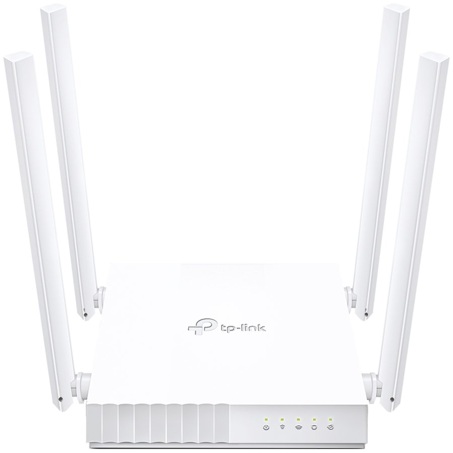 TP-Link Archer C24 AC750 Dual-Band Wi-Fi Router, 300 Mbps 2.4 GHz +...
