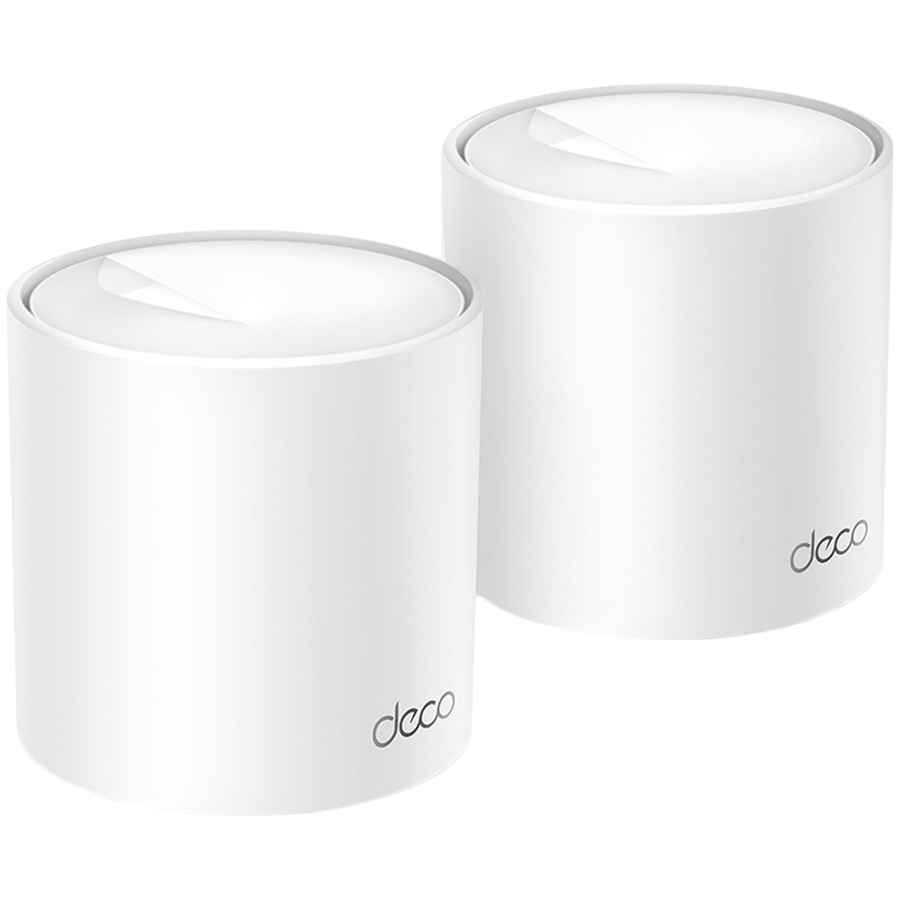 TP-Link Deco X10 (2-pack) AX1500 Whole Home Mesh Wi-Fi 6 System, 30...